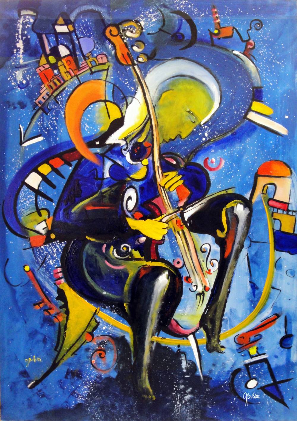 Arcanjo no violoncelo
